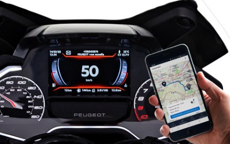 I-connect peugeot xp400 Display XP400