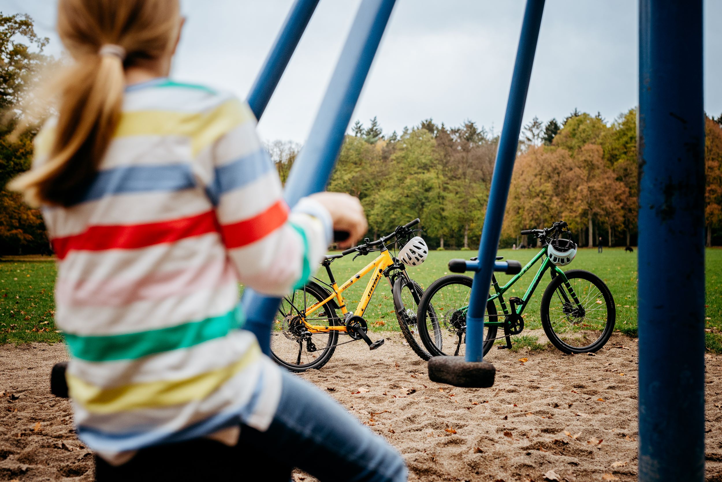 Bambini in bici Stevens