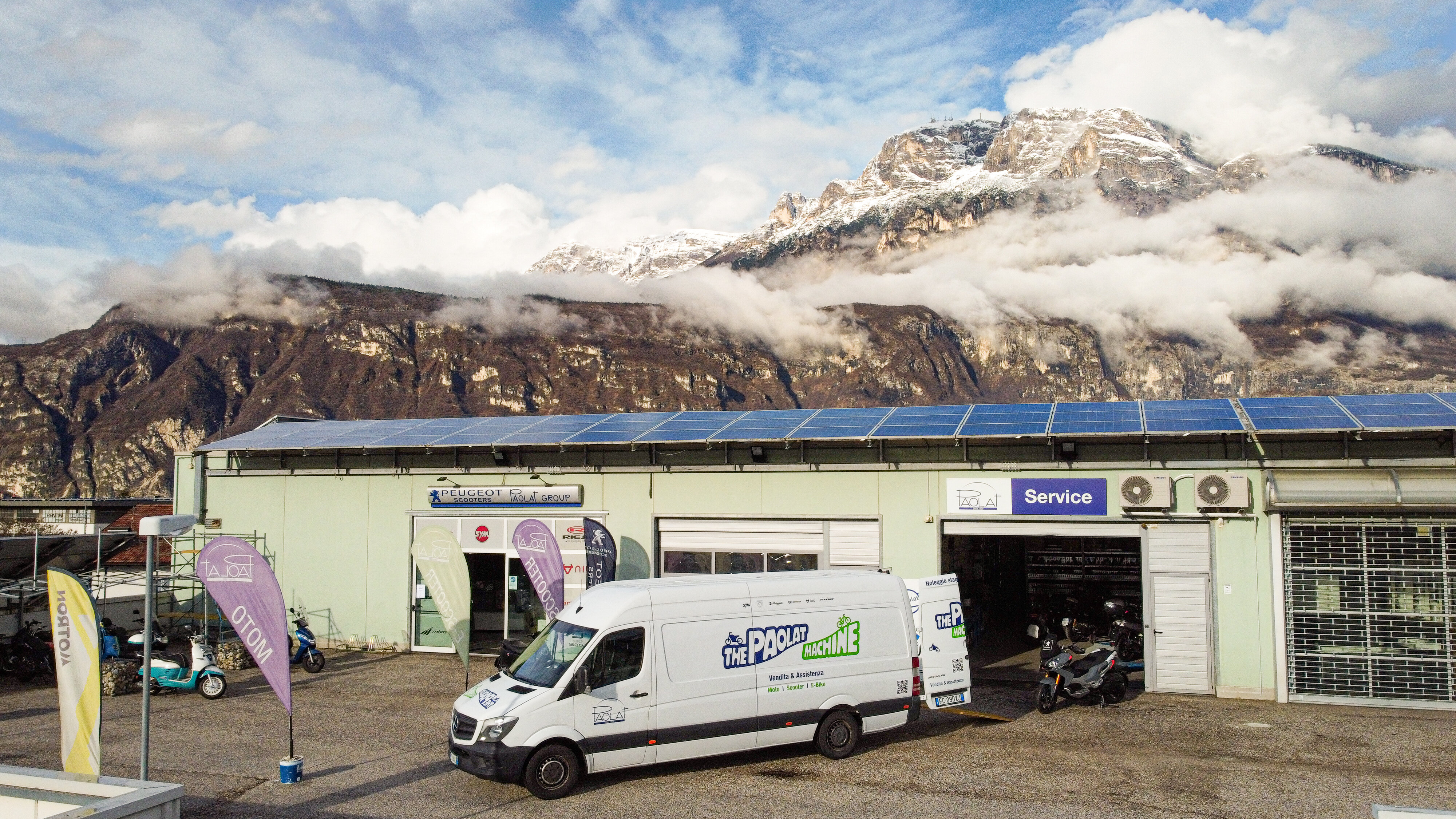 La sede Paolat a Trento